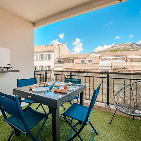 Le Neroli T2 Dernier Etage Avec Terrasse Et Garage 아파트 *